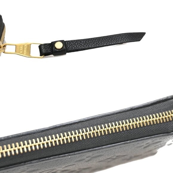 LOUIS VUITTON LV Zippy Long Wallet Monogram Empreinte Balck M93435 76KB293 - Picture 8 of 13